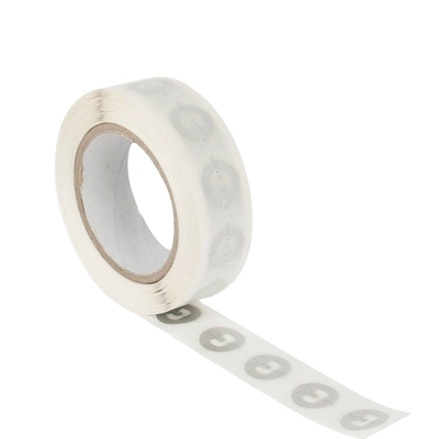 13.56MHz NFC Passive RFID Tag Waterproof PVC/Epoxy/PET Coated Paper Label Sticker UHF Communication Interface QR Code Size 25mm