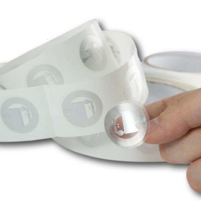 Factory Direct Mini UHF RFID Tag Sticker Long Range QR Code & NFC Inlay for Payment Cheap Design Services Available