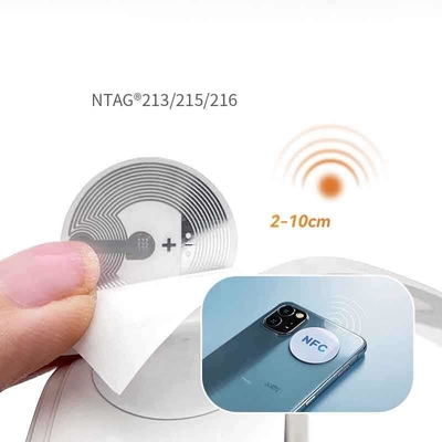 Xunfei Nfc 213/215 Tag Long Range Hf 13.56mhz Dry/wet Rfid Chip Nfc Inlay/label/sticker Roll High-frequency Electronic Tag