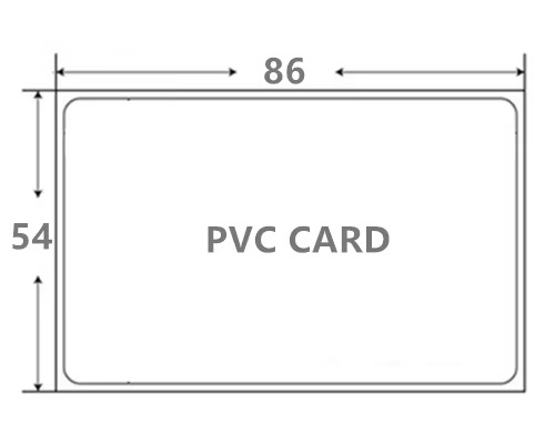 Custom Hico 2750oe 8.4mm Wide Black Magnetic Stripe RFID Blank Chip Card Mini Tag NFC Communication Interface 1K for Payment