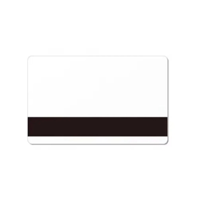Hico 2750OE White Blank PVC Card Black Magnetic Strip Mini Tag T5577 Chip NFC RFID Communication for ID Card Printer Payment