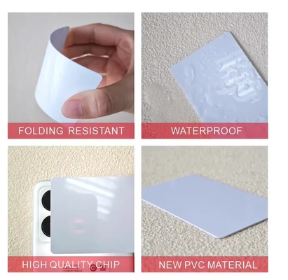 2025 Hot-Selling Portable Smart Card T5577 Chip NFC RFID Printable Anti-Replication for Hotel Payments Credit Card 125kHz