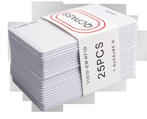 High Quality RFID NFC Smart Chip Card Printable Contactless Access Blank Electronic Access for Hotels for EM4305 & T5577 Chips