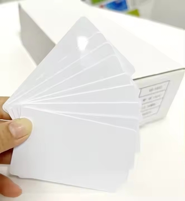 Custom Blank Glossy White Pvc Sublimation Printable Plastic Visiting Business Id Card