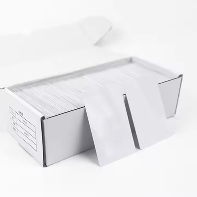 Custom Blank Glossy White Pvc Sublimation Printable Plastic Visiting Business Id Card