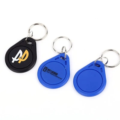Customized IC ID CPU ABS Fireproof and Highly Sensitive Key Fob Card NFC Keyfob for Access Control