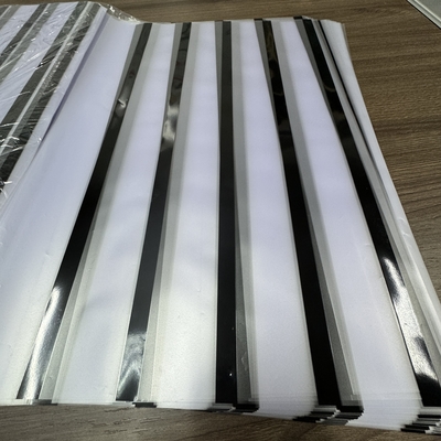 Customizable 310*485mm 3*8 PVC Coated Overlay Film with Hi-Co Magnetic Tape NFC & RFID Compatible for Hotel Use Magnetic Card