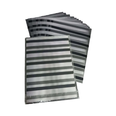 A3 305*460mm 0.08mm PVC Coated Overlay with Hi-co Lo-co Magnetic Stripe for PVC Card
