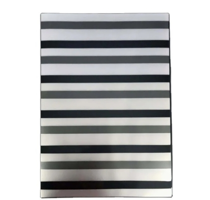 A3 305*460mm 0.08mm PVC Coated Overlay with Hi-co Lo-co Magnetic Stripe for PVC Card