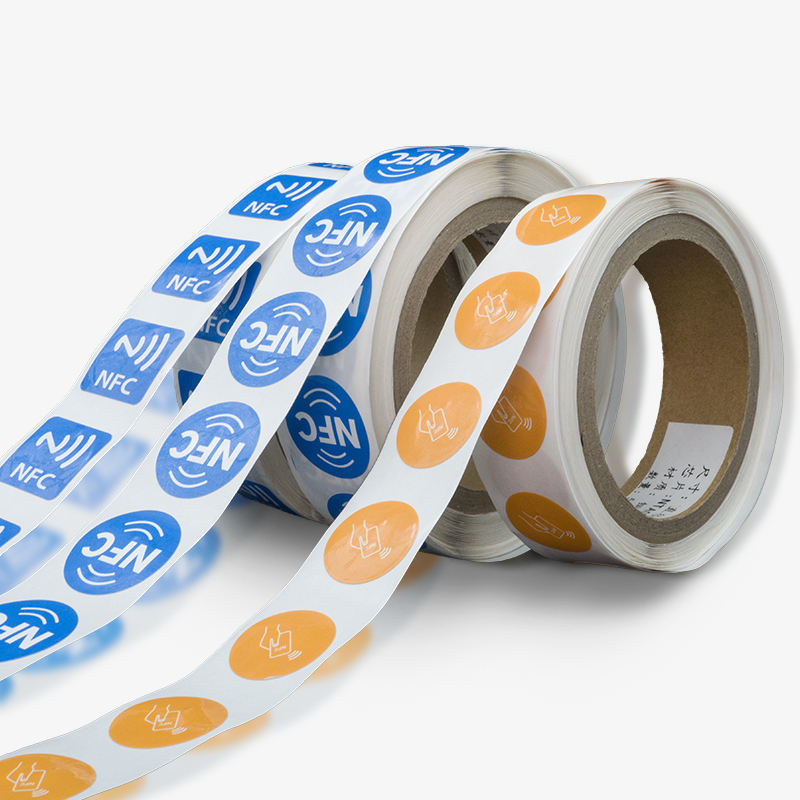 Factory Direct Mini UHF RFID Tag Sticker Long Range QR Code & NFC Inlay for Payment Cheap Design Services Available