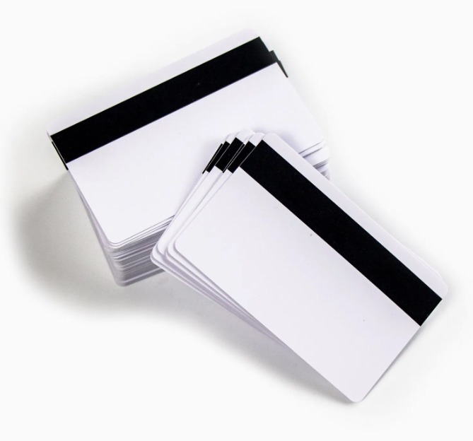 Portable Mag Card with T5577 Chip Own Design Blank PVC Card with Magnetic Strip NFC Communication Interface Mini Tag for Payment