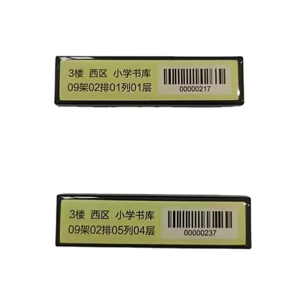 High Performance ISO 18000-6C RFID Label Magnetic Adhesive for Warehouse Shelves RFID Layer shelf label
